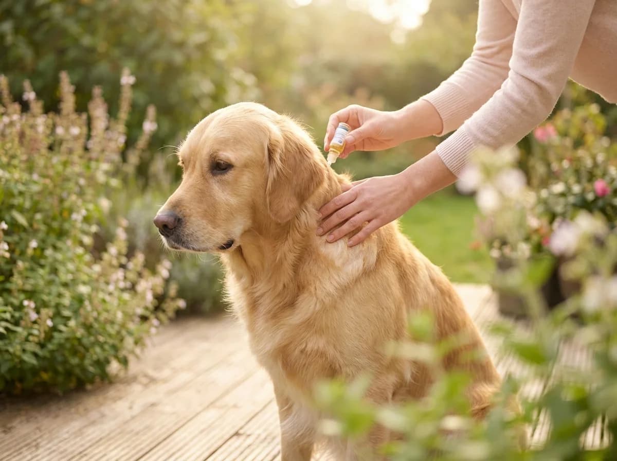 Dog flea and tick products